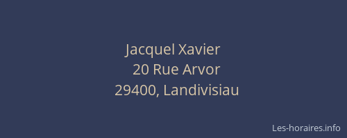 Jacquel Xavier