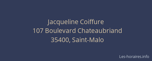 Jacqueline Coiffure