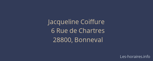 Jacqueline Coiffure