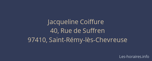 Jacqueline Coiffure