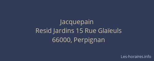 Jacquepain
