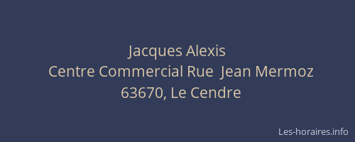 Jacques Alexis