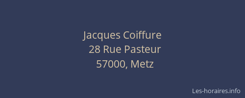 Jacques Coiffure