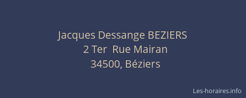 Jacques Dessange BEZIERS