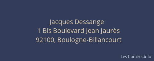 Jacques Dessange