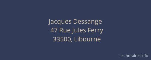 Jacques Dessange