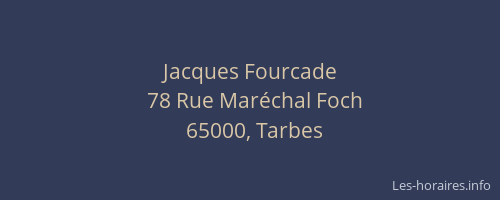 Jacques Fourcade