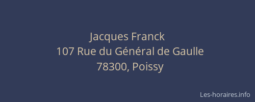 Jacques Franck