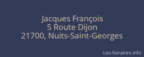 Jacques François