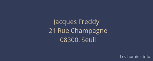 Jacques Freddy