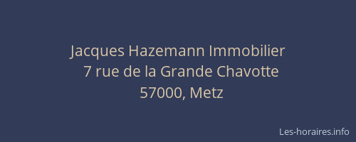 Jacques Hazemann Immobilier