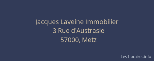Jacques Laveine Immobilier