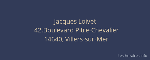 Jacques Loivet