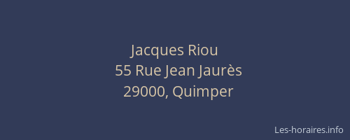 Jacques Riou