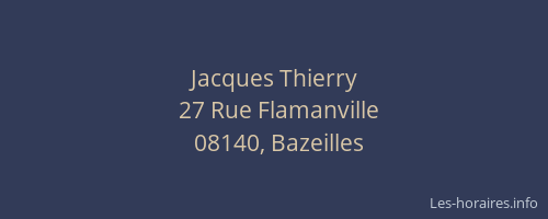 Jacques Thierry