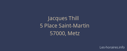 Jacques Thill