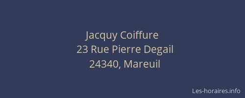 Jacquy Coiffure