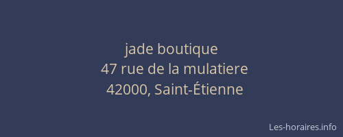 jade boutique