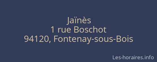 Jaïnès