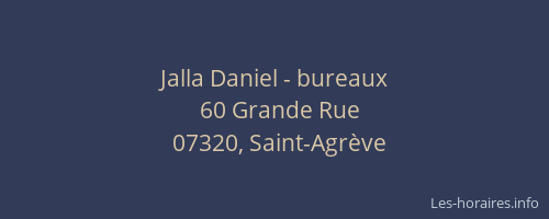 Jalla Daniel - bureaux