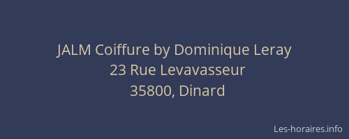 JALM Coiffure by Dominique Leray