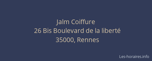 Jalm Coiffure