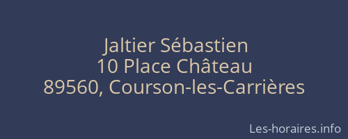 Jaltier S&eacute;bastien
