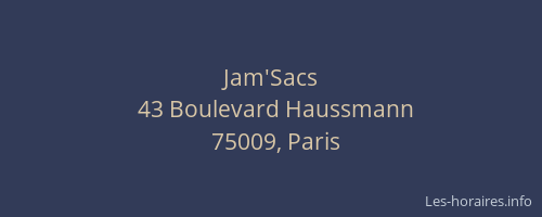Jam'Sacs