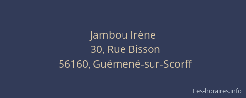 Jambou Irène