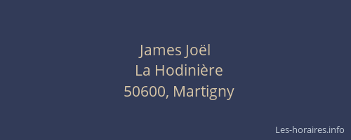 James Jo&euml;l