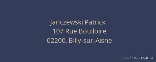 Janczewski Patrick