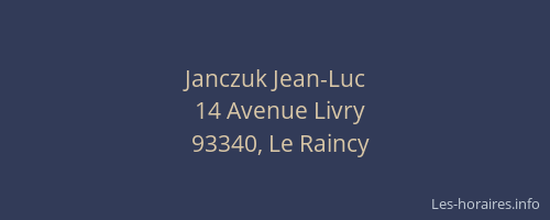Janczuk Jean-Luc