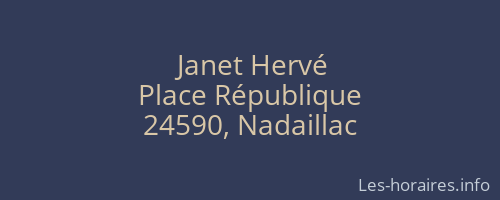 Janet Hervé