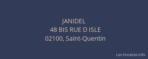 JANIDEL
