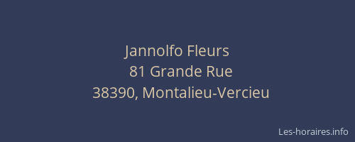Jannolfo Fleurs