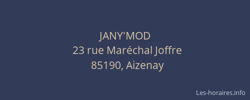 JANY'MOD