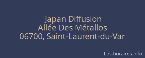Japan Diffusion