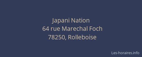 Japani Nation
