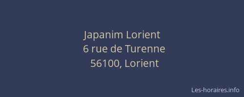 Japanim Lorient