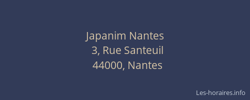 Japanim Nantes