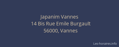 Japanim Vannes