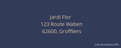 Jardi Flor