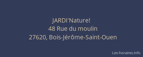 JARDI'Nature!