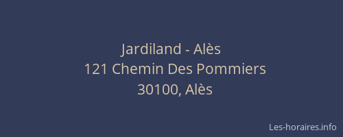 Jardiland - Alès