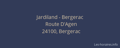 Jardiland - Bergerac
