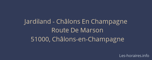 Jardiland - Châlons En Champagne