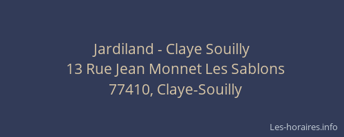 Jardiland - Claye Souilly