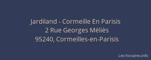 Jardiland - Cormeille En Parisis