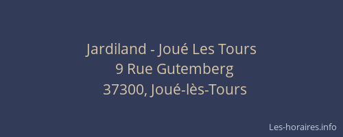Jardiland - Joué Les Tours