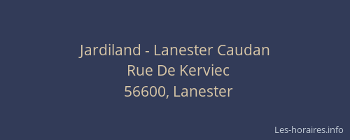 Jardiland - Lanester Caudan